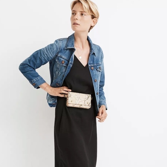 Madewell denim jacket Pinter medium wash jean jacket - Picture 3 of 5